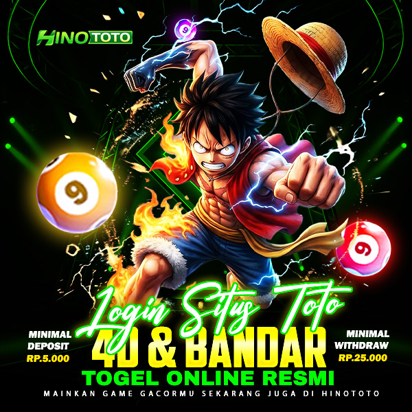 HINOTOTO 🚀 Login Situs Toto 4D & Bandar Togel Online Resmi
