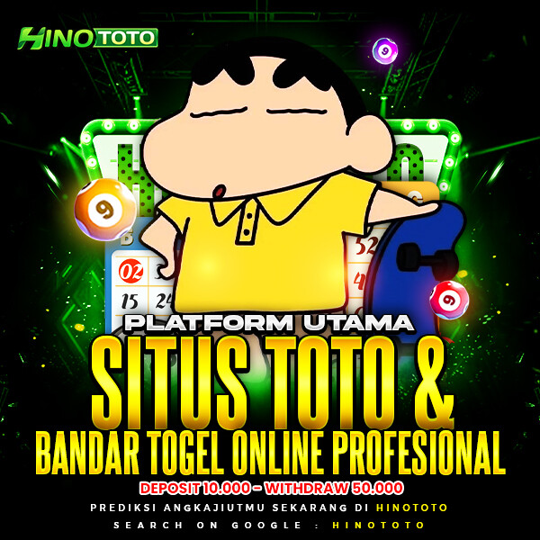 HINOTOTO 🎯 Platform Utama Situs Toto & Bandar Togel Online Profesional