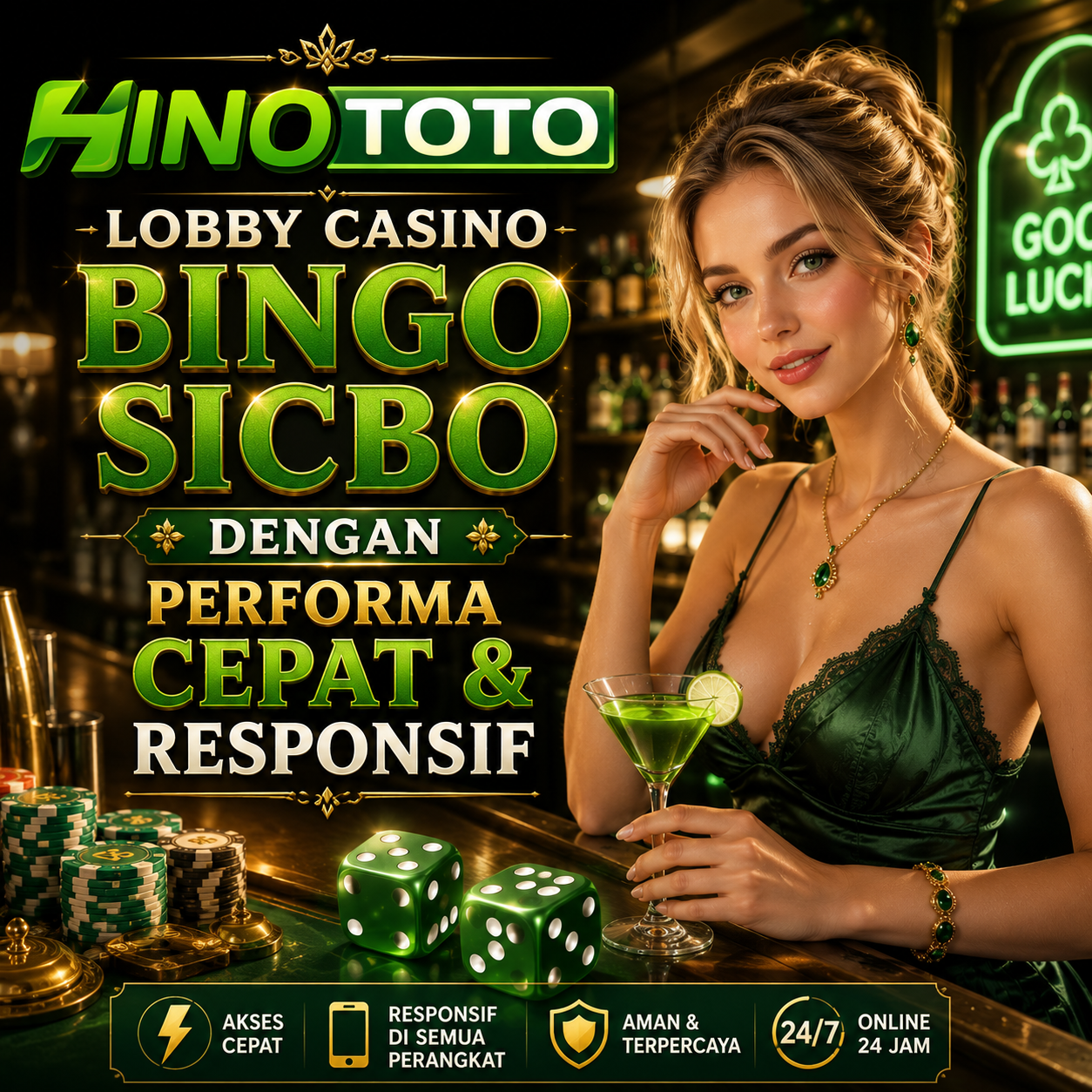 HINOTOTO - Lobby Casino Bingo Sicbo Dengan Performa Cepat & Responsif