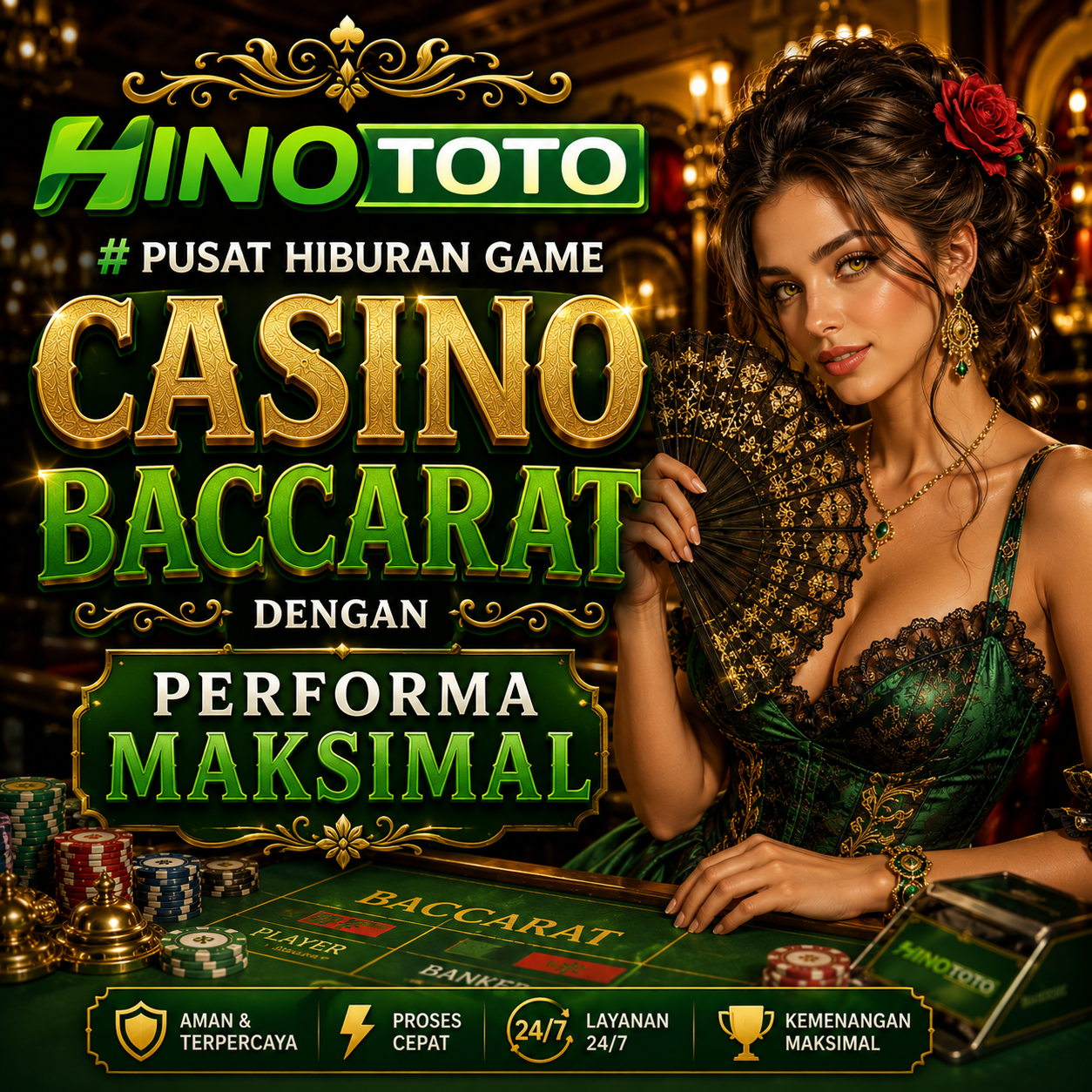 HINOTOTO # Pusat Hiburan Game Casino Baccarat Dengan Performa Maksimal